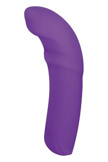 5 Inch Silicone 10 Function Vibrator Purple