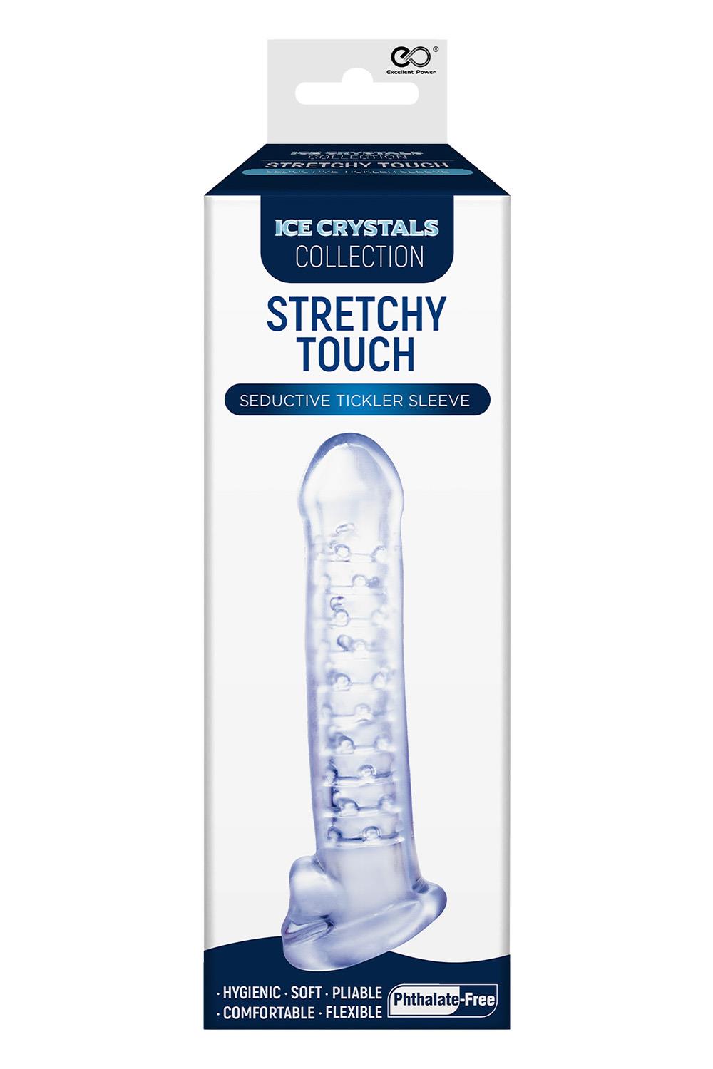 5.5 Inch Tpe Transparent Penis Enhancer