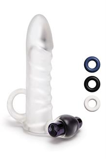 Clear View Vibrating Penis Extender
