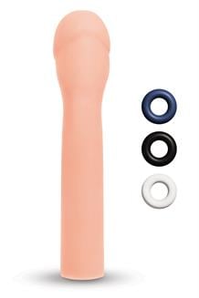 3 Inch Extra Realistic Penis Extender Flesh
