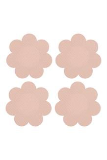 Peekaboos Self Adhesive Satin Nipple Covers, Nude