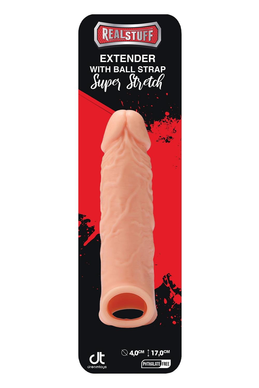 REALSTUFF EXTENDER WITH BALL STRAP 6.5