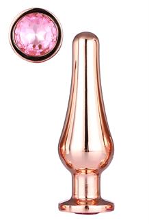 Rose Gold Pleasure Plug M