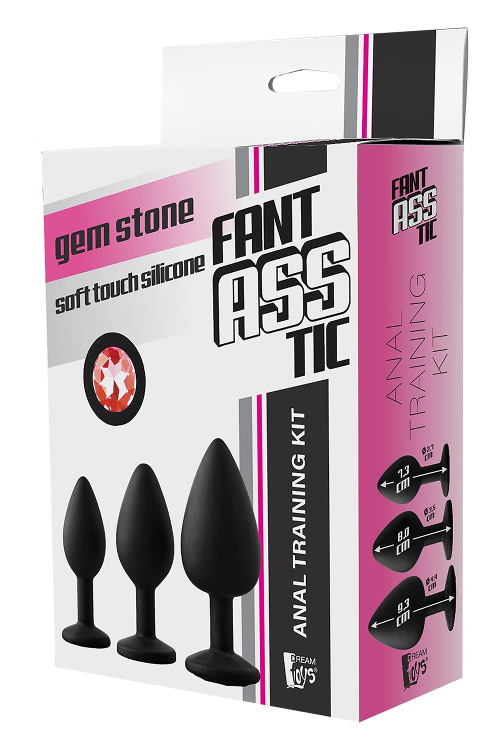 FANTASSTIC ANAL TRAINING KIT RED STONE