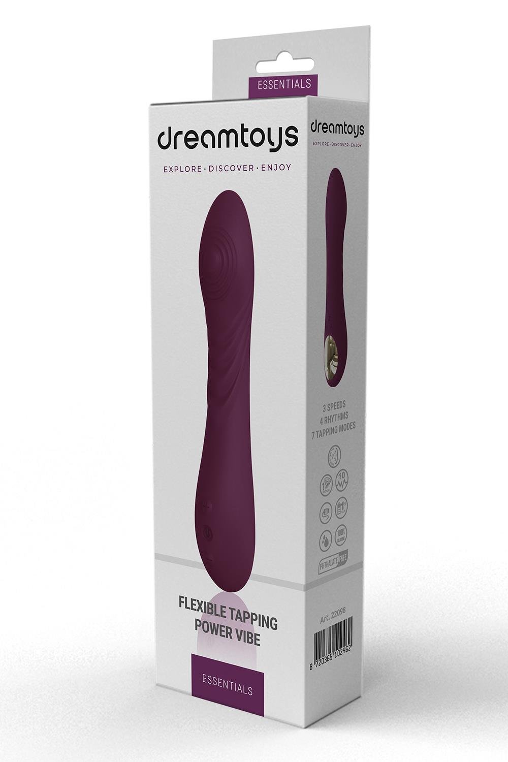 ESSENTIALS FLEXIBLE TAPPING POWER VIBE PURPLE
