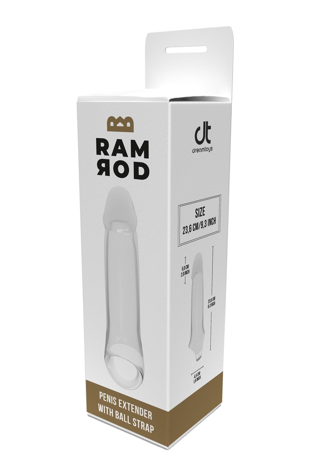 RAMROD 8.8 INCH EXTENDER WITH BALL STRAP