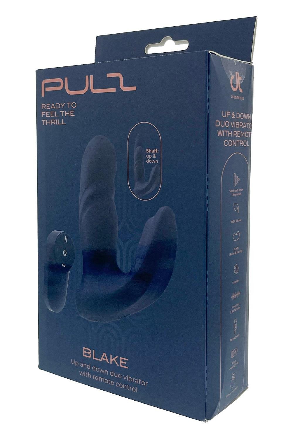 PULZ BLAKE UP & DOWN DUO VIBRATOR WITH REMOTE CONTROL