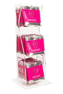 Ice Arousal Oil 40 Piece Single Use Ampoule Tower Display