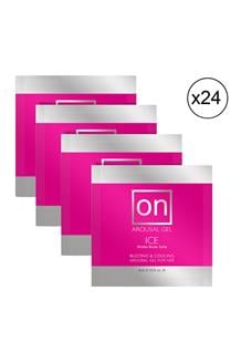 Ice Arousal Oil 24 Piece Single Use Ampoule Refill Pack