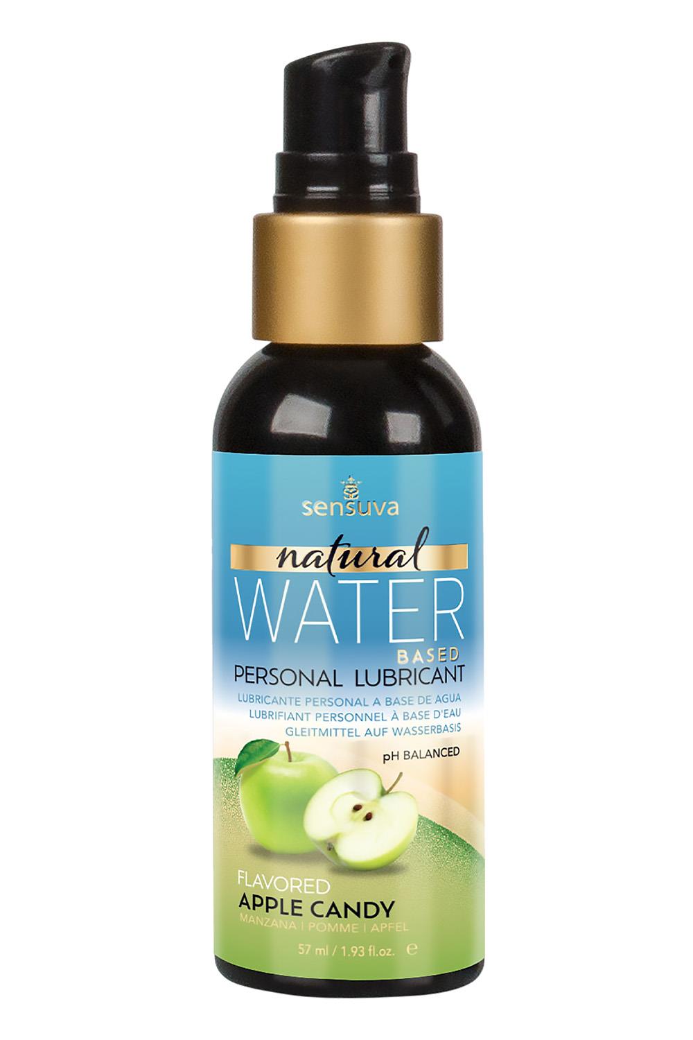SENSUVA NATURAL WATER-BASED PERSONAL LUBRICANT APPLE CANDY 57ML