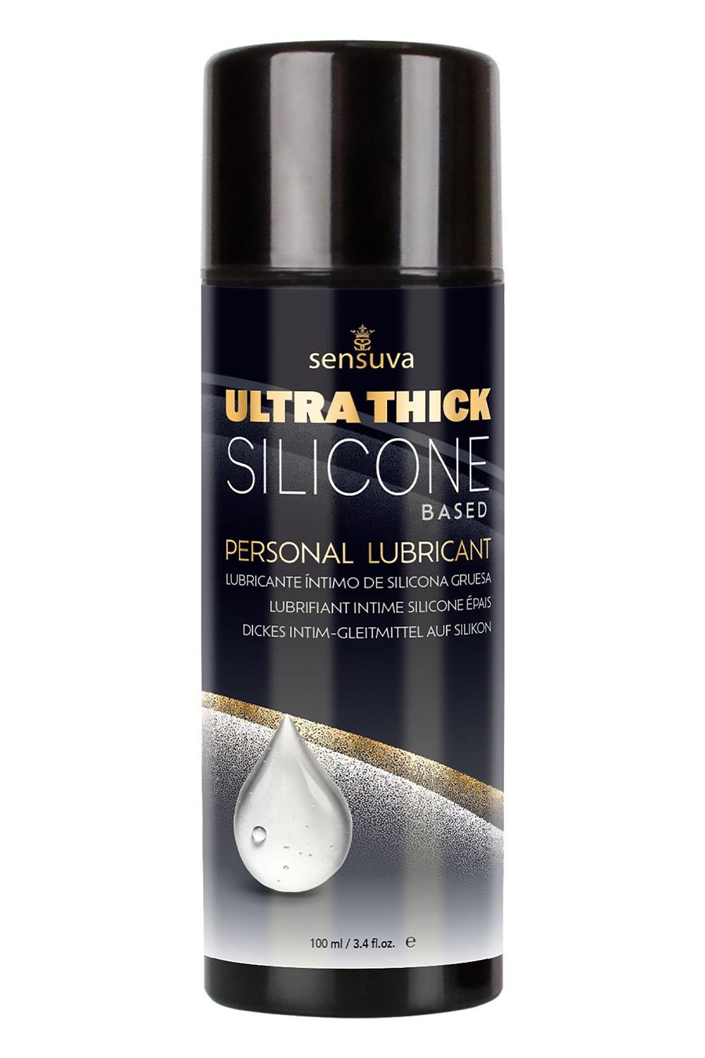 SENSUVA ULTRA-THICK SILICONE PERSONAL LUBRICANT 100ML 