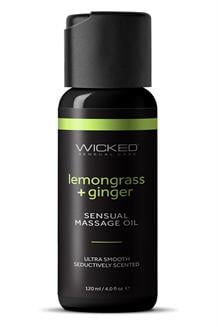 Sensual Massage Oil Lemongrass Ginger 120ml