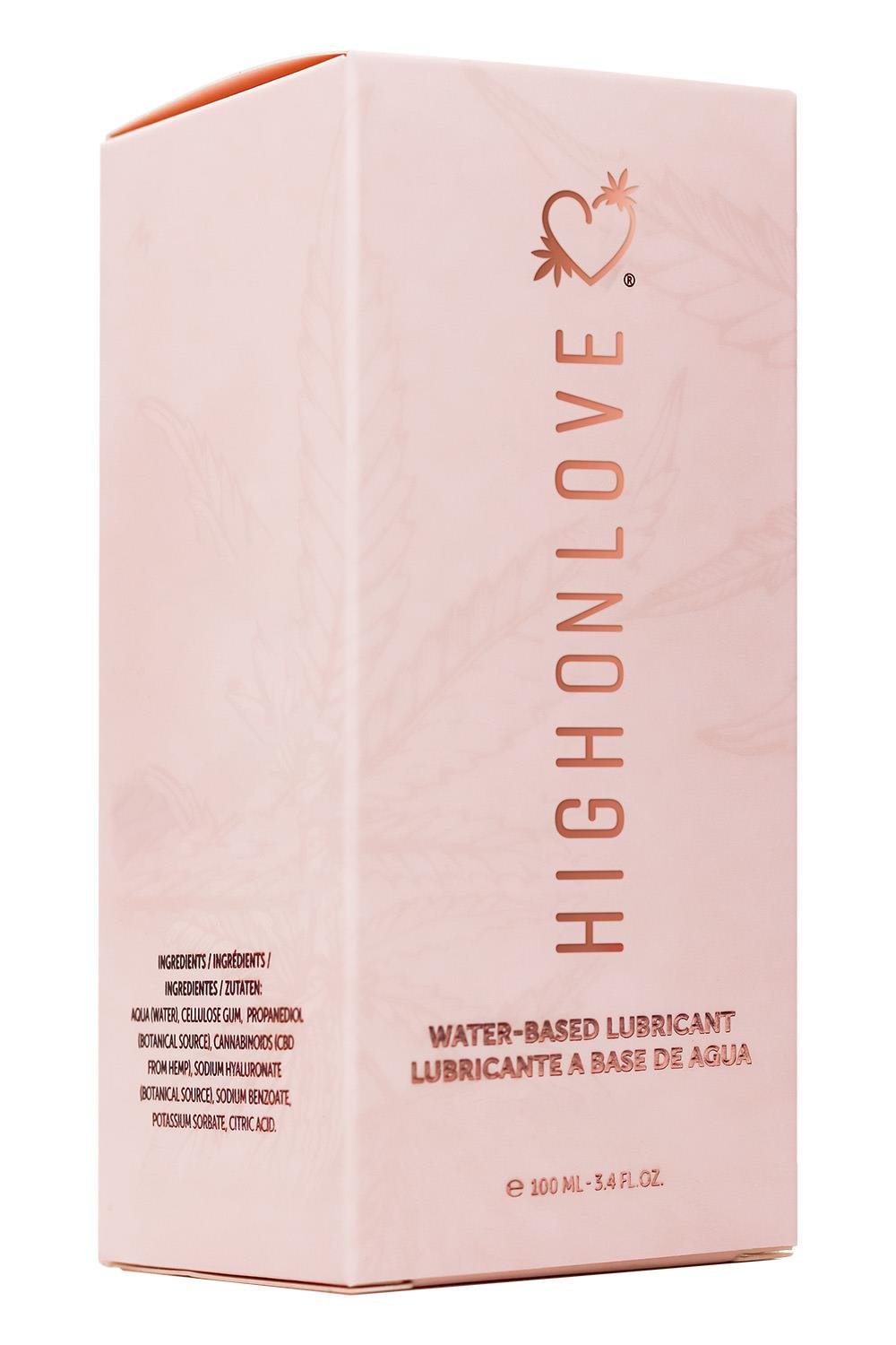 HIGH ON LOVE WATER-BASED LUBRICANT HEMPSEED 120ML