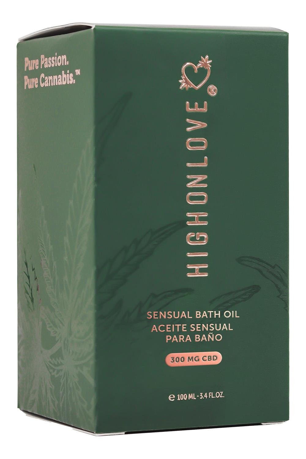 HIGH ON LOVE CBD BATH AND BODY OIL 100ML