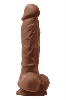 Pleasures Vibe 5 Inch Dildo Brown