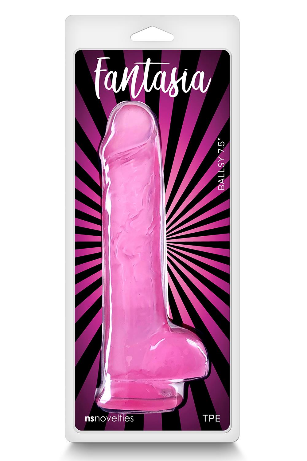 FANTASIA BALLSY 7.5 INCH PINK