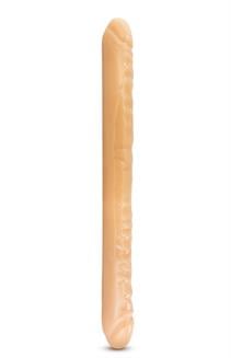 18 Inch Double Dildo Beige
