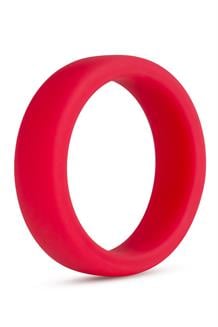 Silicone Go Pro Cock Ring Red