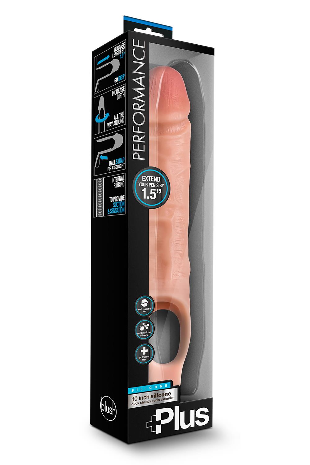 PERFORMANCE PLUS 10 INCH PENIS EXTENDER