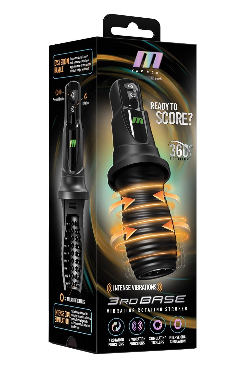 M FOR MEN 3RD BASE BLACK