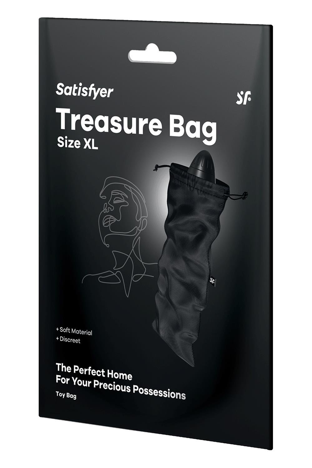 SATISFYER TREASURE BAG XL BLACK