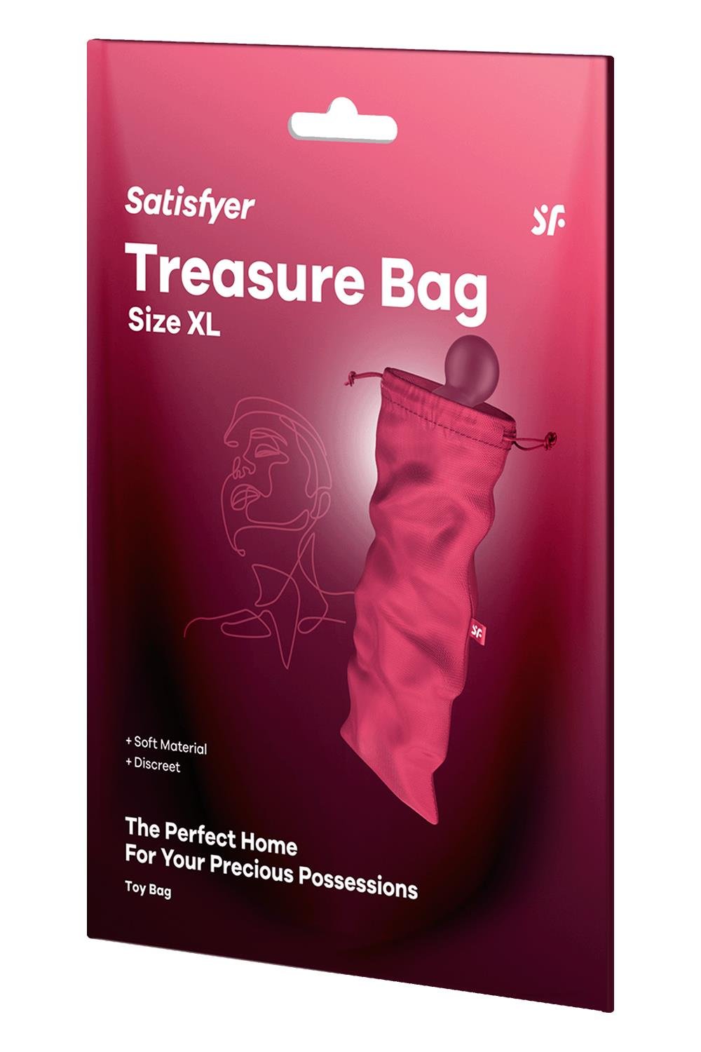 SATISFYER TREASURE BAG XL PINK