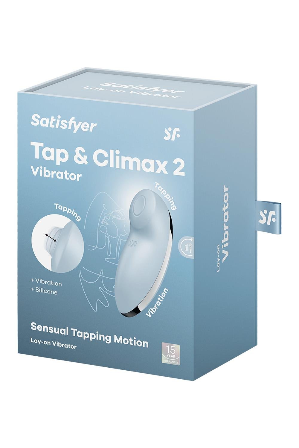 SATISFYER TAP AND CLIMAX 2 BLUE