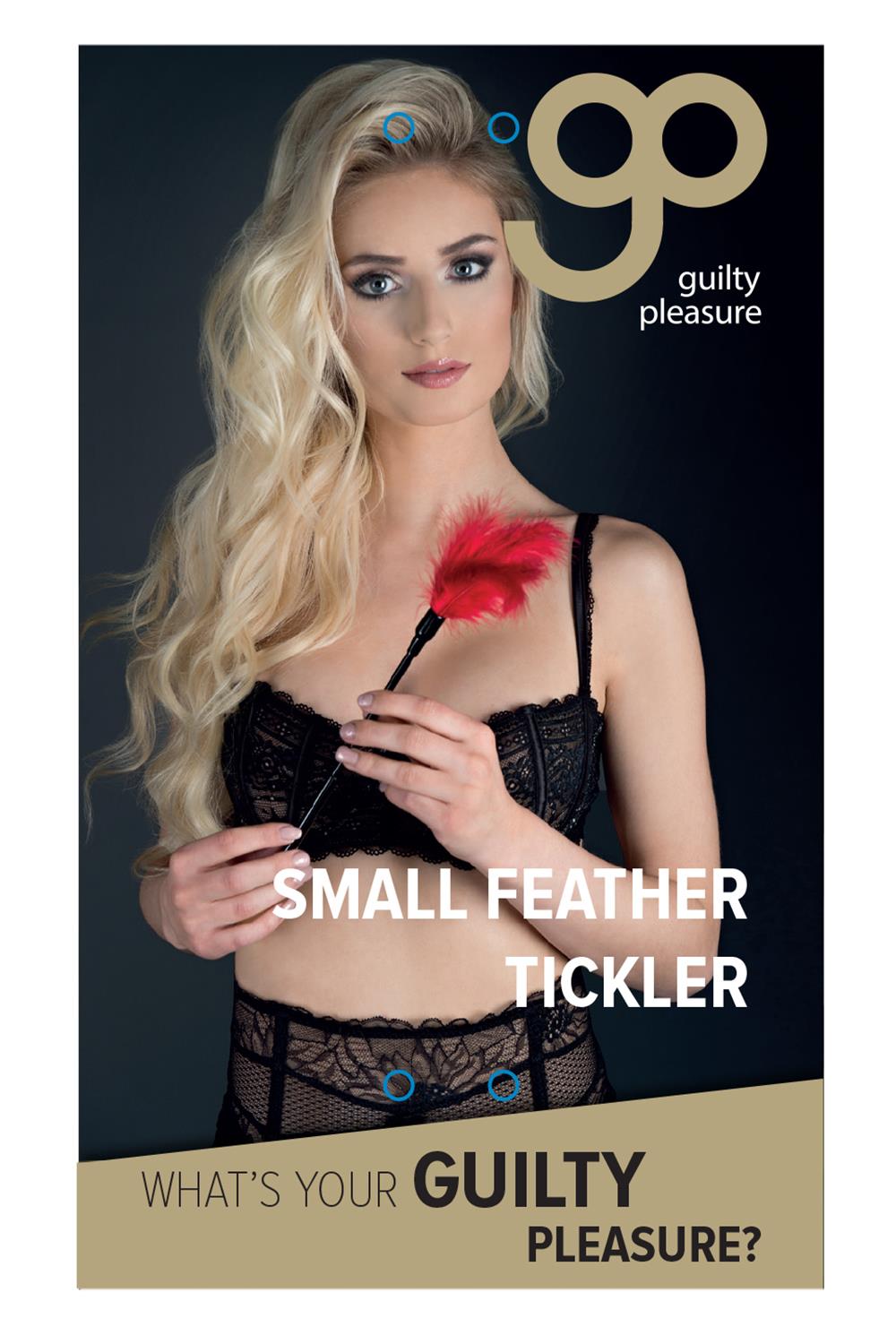 GP SMALL FEATHER TICKLER RED