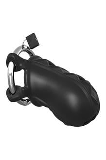 Extreme Silicone Cock Blocker Black