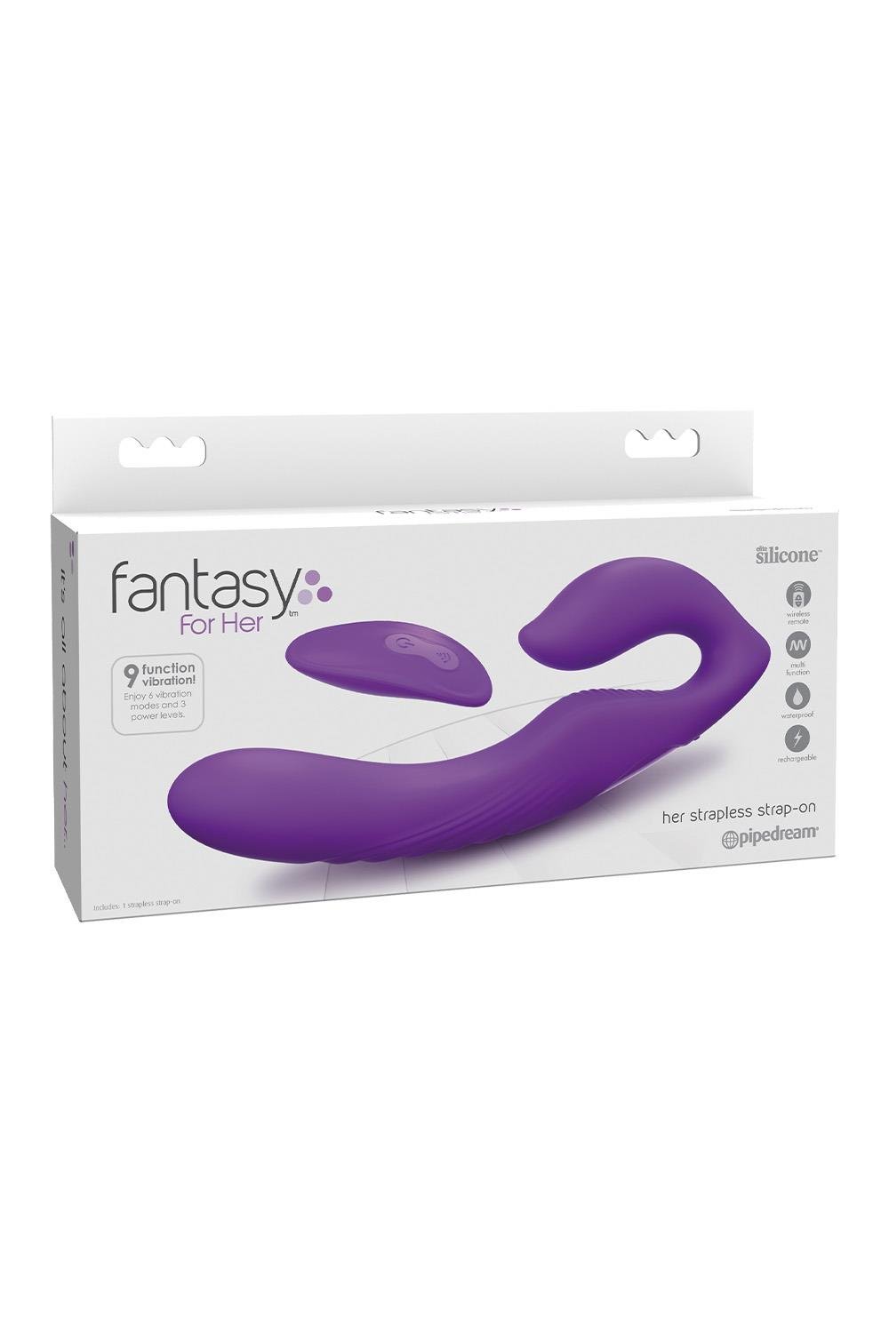 FANTASY FOR HER HER ULTIMATE STRAPLESS STRAP-ON PURPLE
