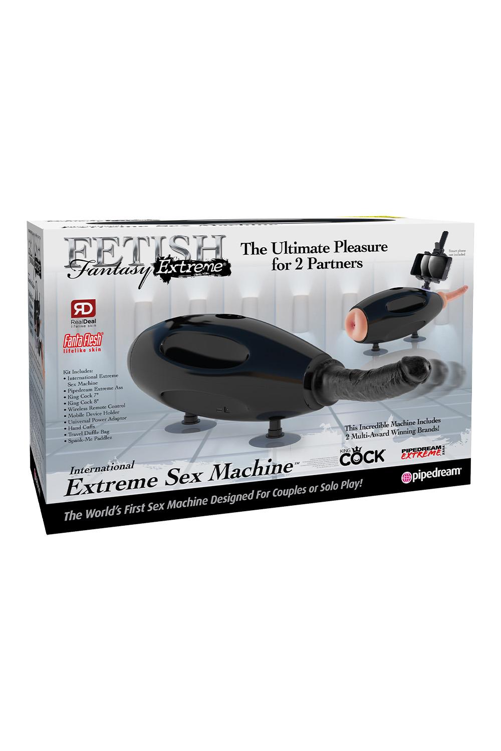 FETISH FANTASY EXTREME INTERNATIONAL EXTREME SEX MACHINE BLACK