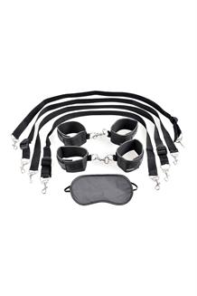 Cuff & Tether Set Black