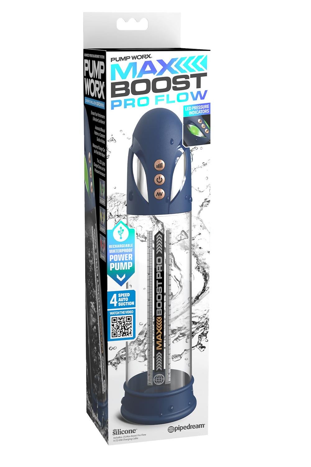PUMP WORX MAX BOOST PRO FLOW BLUE