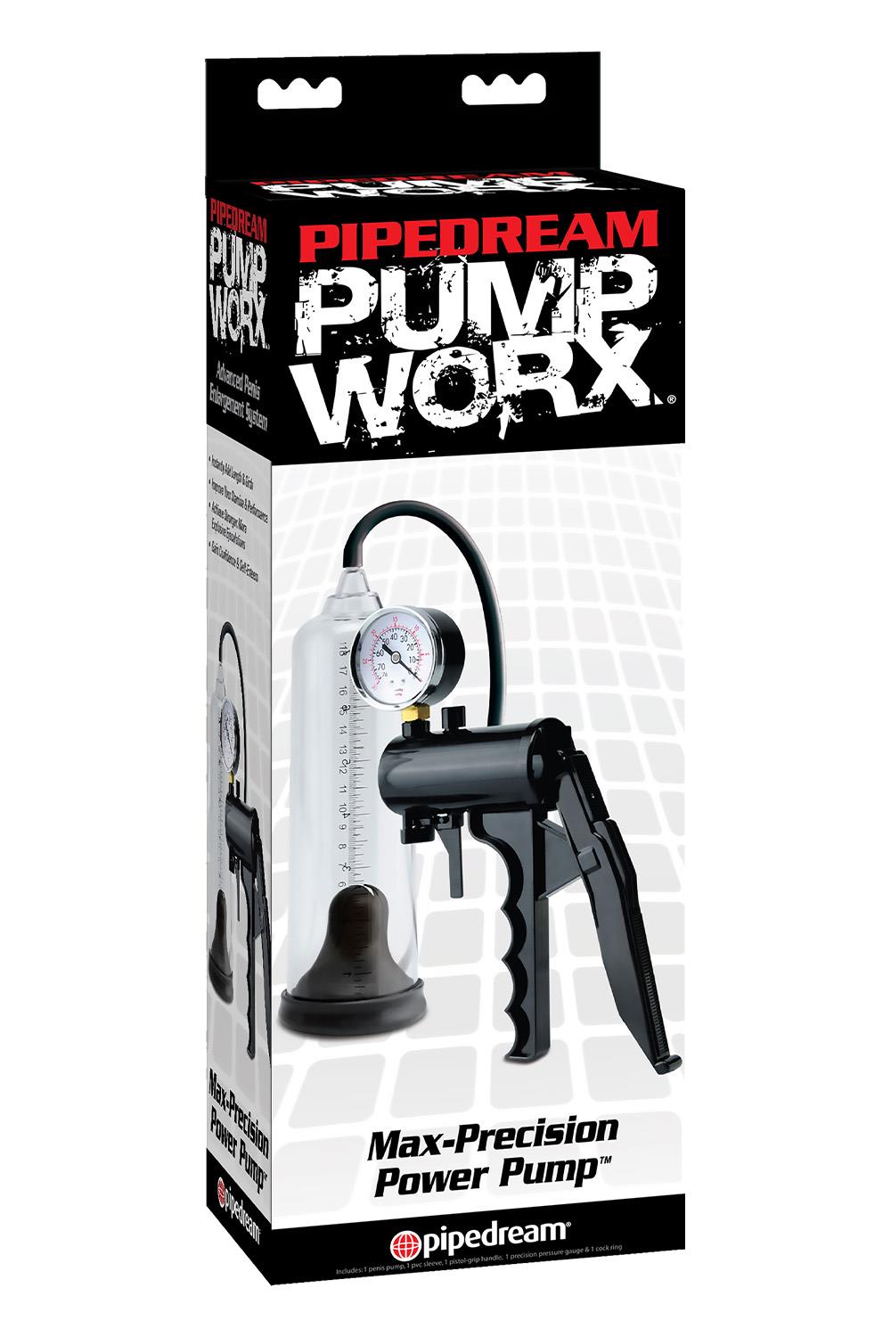 PUMP WORX MAX-PRECISION POWER PUMP CLEAR