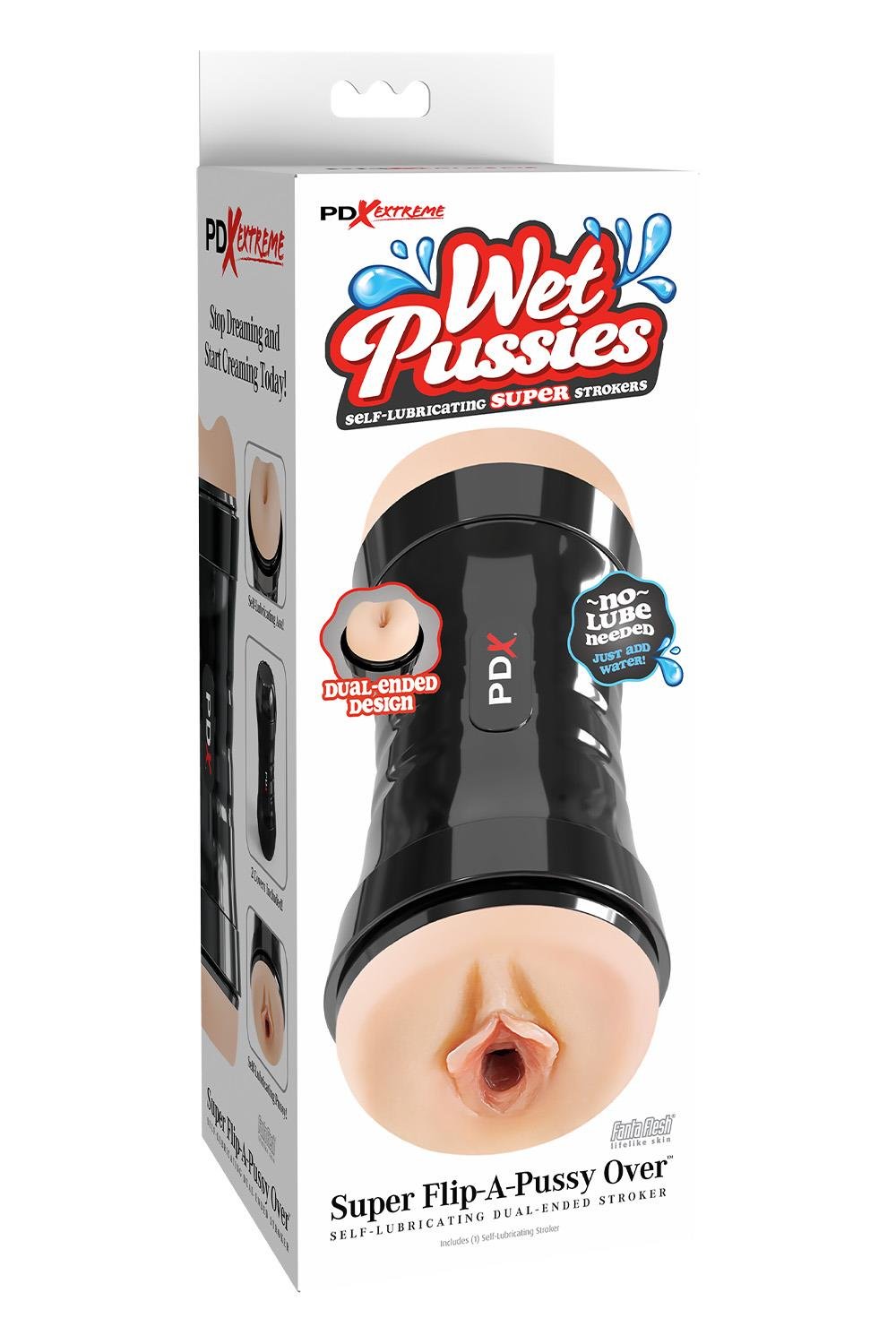 PDX EXTREME WET PUSSIES SUPER FLIP-A-PUSSY OVER