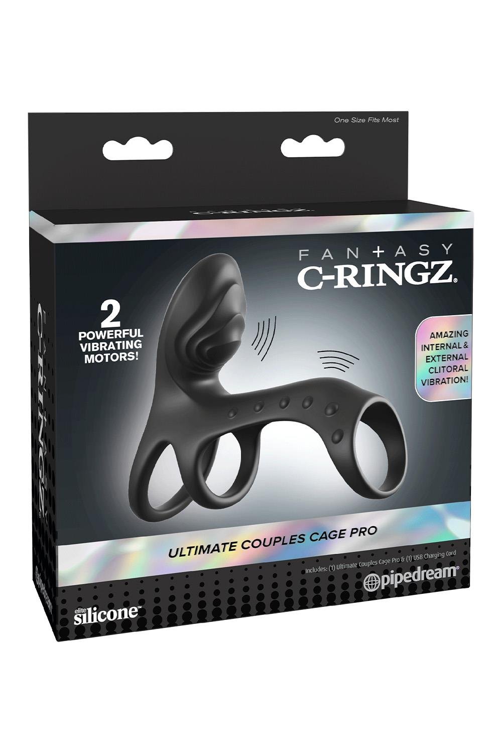 FANTASY C-RINGS ULTIMATE COUPLES CAGE PRO