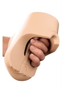 Double Pounder Vibrating Squeeze Stroker