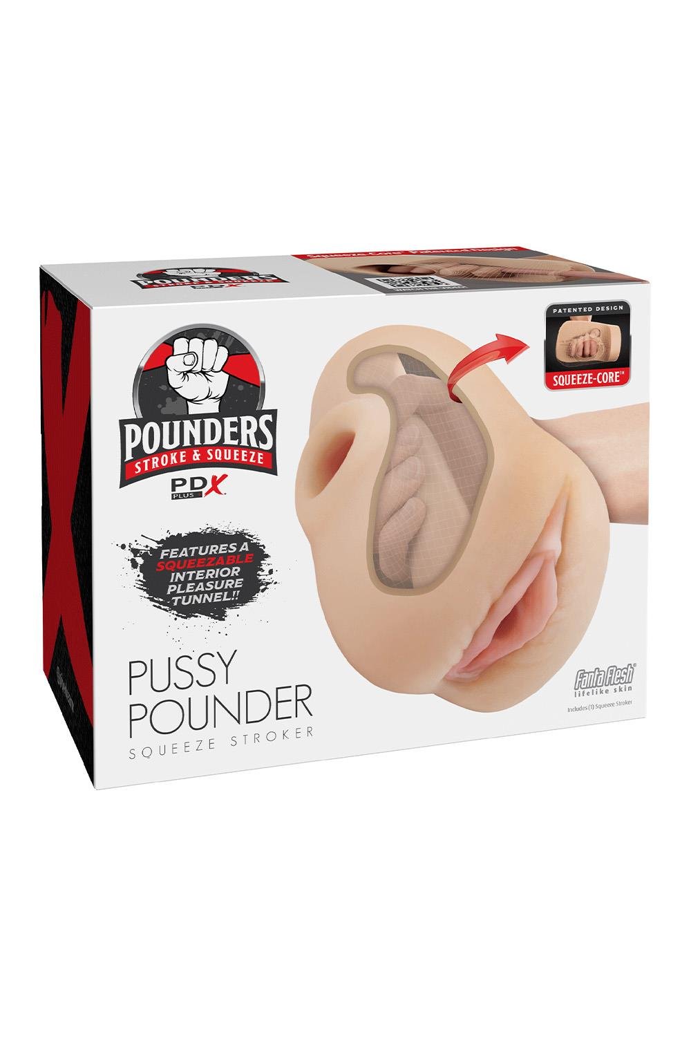 PDX PLUS PUSSY POUNDER SQUEEZE STROKER
