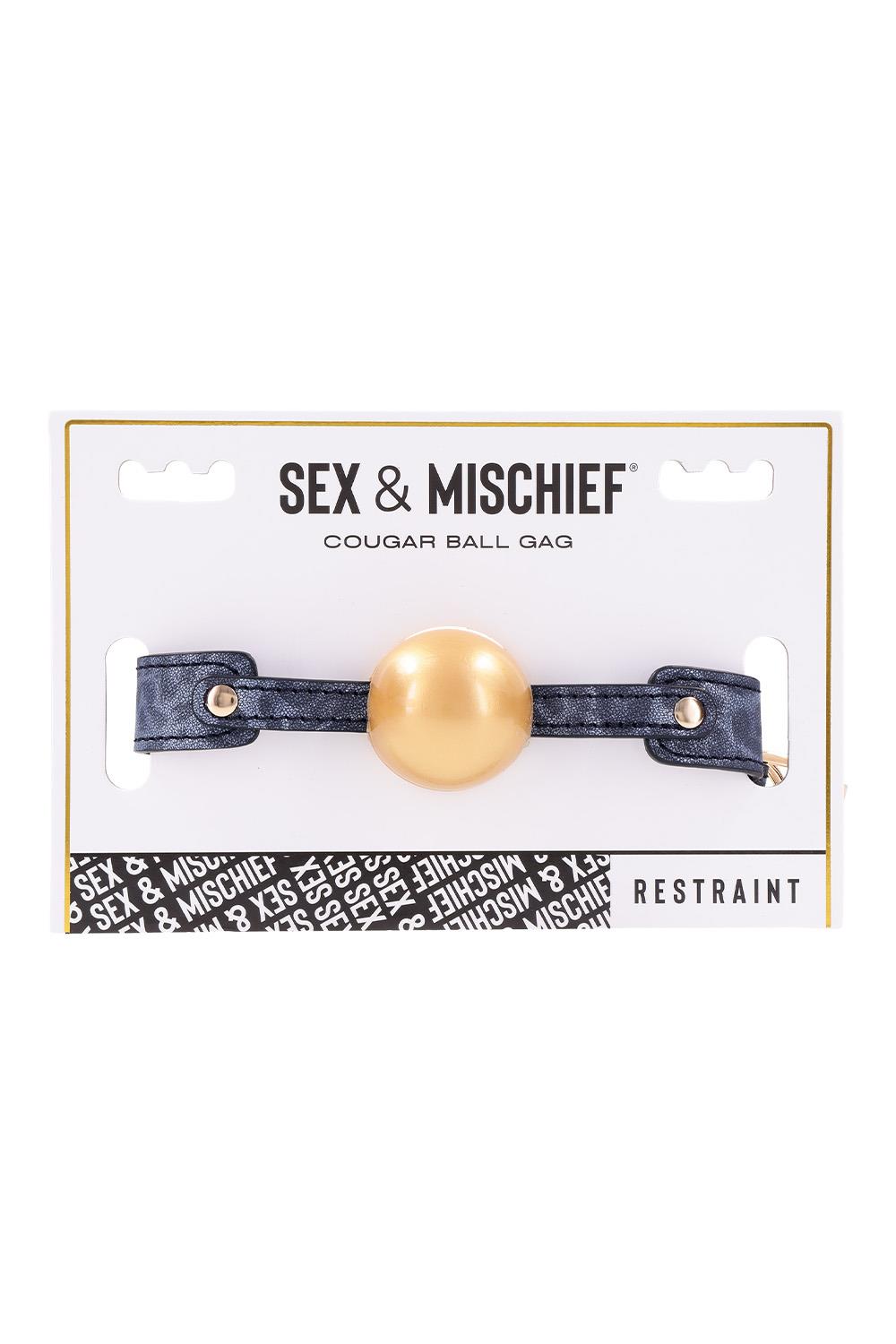 SPORTSHEETS COUGAR BALL GAG