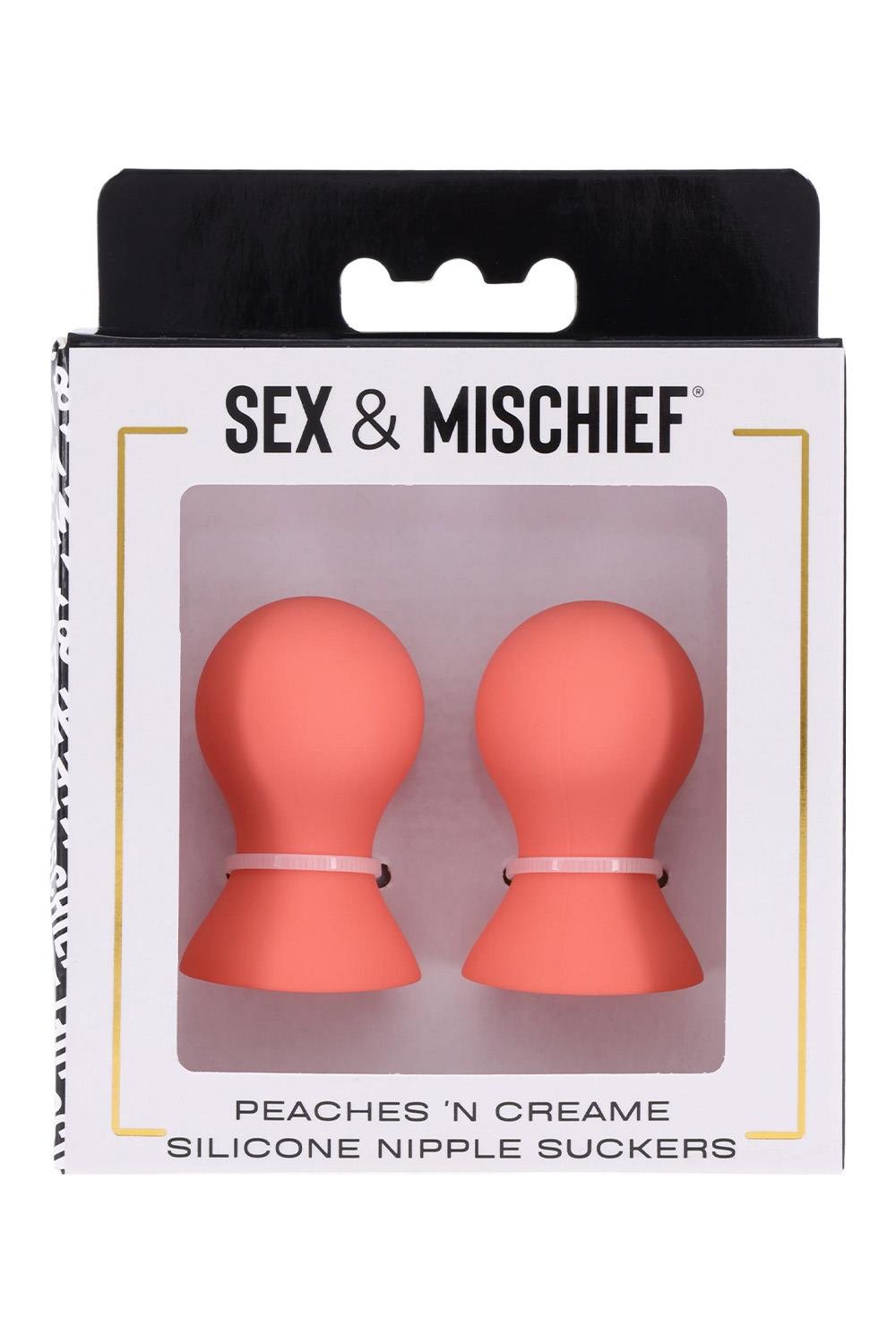 PEACHES 'N CREAME SILICONE NIPPLE SUCKERS