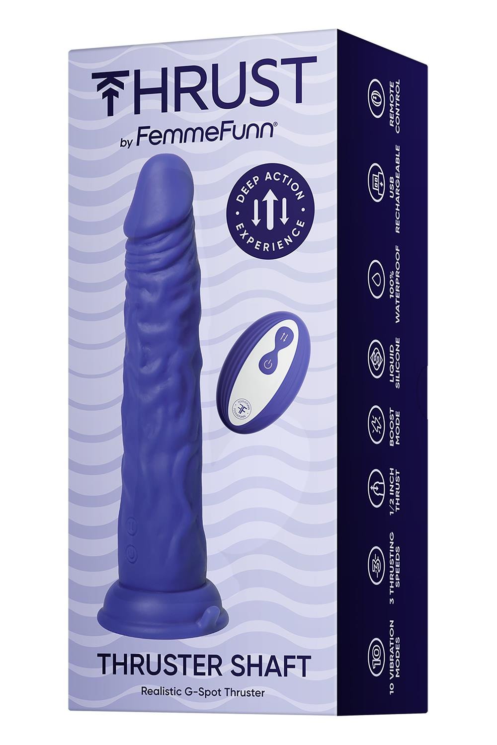 FEMMEFUNN THRUSTER SHAFT DARK PURPLE