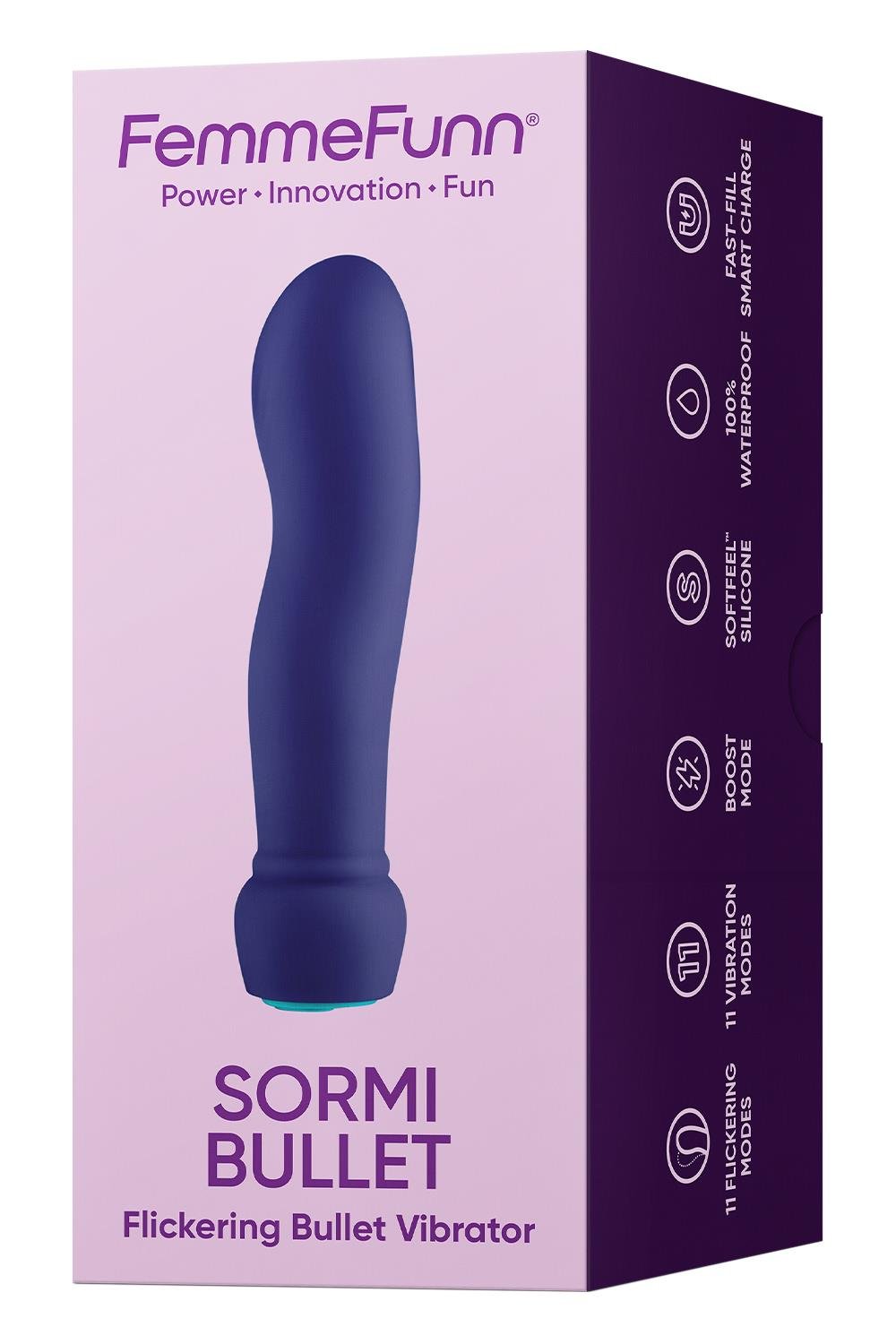 FEMMEFUNN SORMI BULLET DARK PURPE