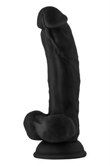 Model C 7.5 Inch Dong Wih Balls Black