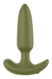 Pointed Vibrating Plug Green