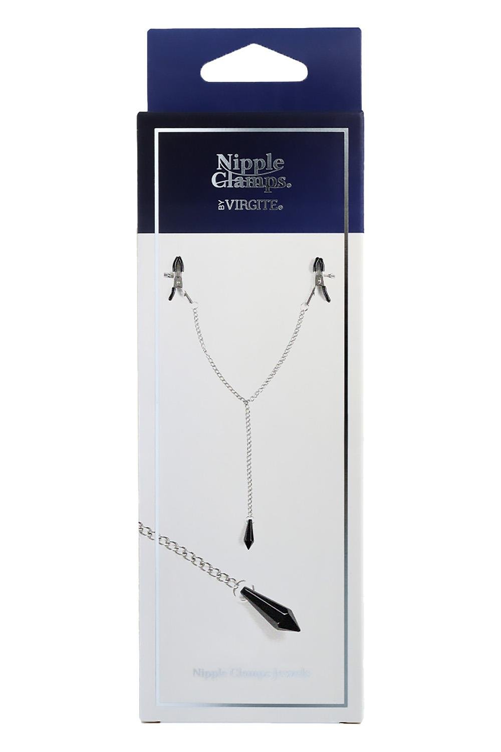VIRGITE NIPPLE CLAMPS WITH CHAIN AND PENDANT