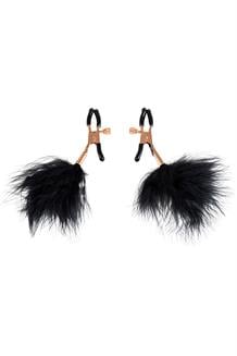Nipple Clamps with Feathers