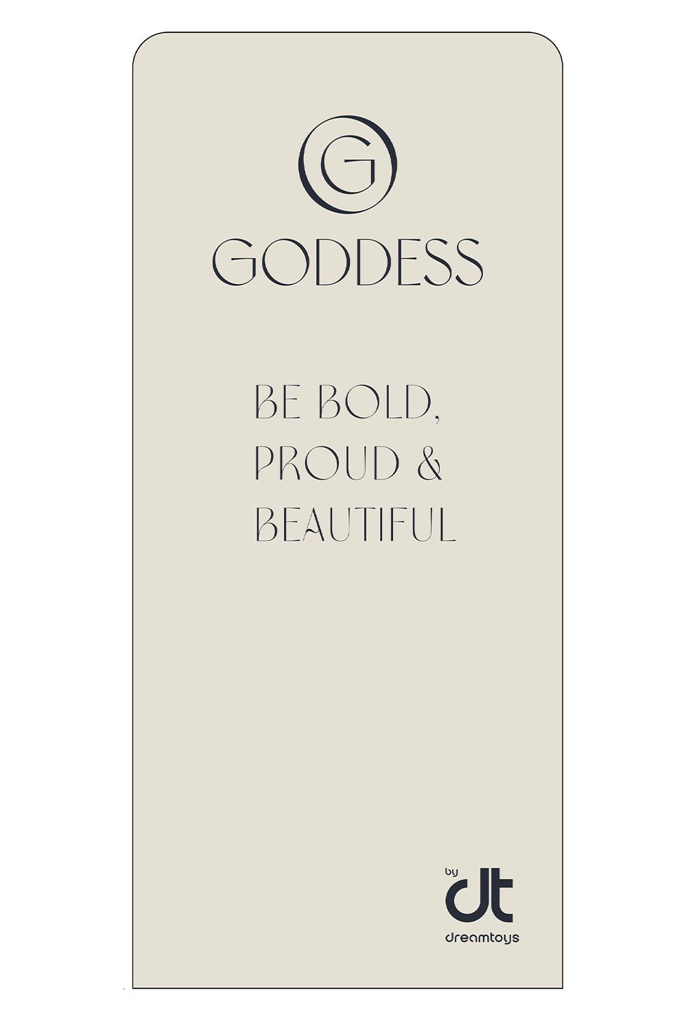 INLAY DREAMTOYS GODDESS AFRODITE UP AND DOWN VIBRATOR WITH ROTATING BEADS