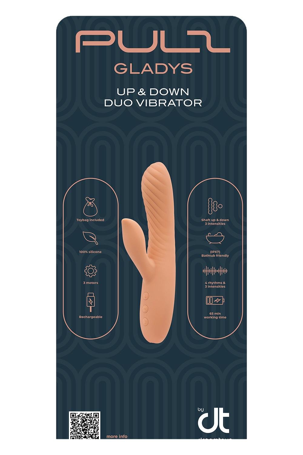 INLAY DREAMTOYS PULZ GLADYS UP&DOWN DUO VIBRATOR