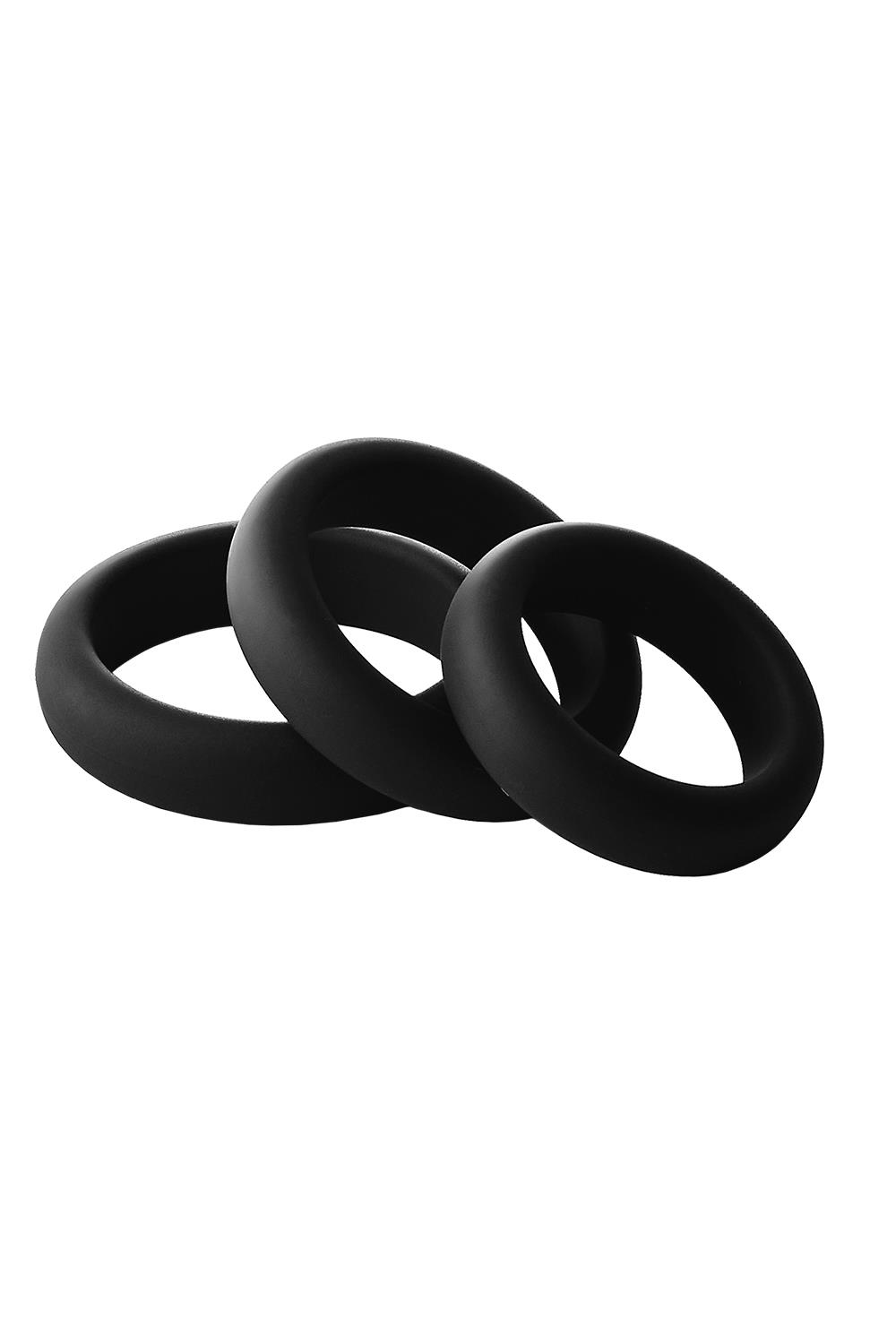 Ramrod Smooth Silicone Cockring Pack