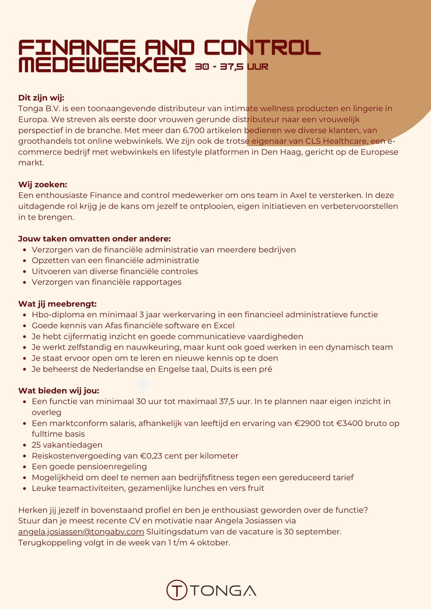 vacature junior accountmanager